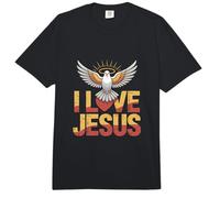 Amo a Jesús Religioso Fiel Espiritual Comfort Colors Adult Heavyweight T-Shirt