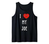 Amo A Joe Nombre Gracioso Camiseta sin Mangas
