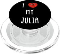 Amo A Julia Nombre Gracioso PopSockets PopGrip para MagSafe