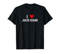 Amo a Julio César - Corazón Camiseta