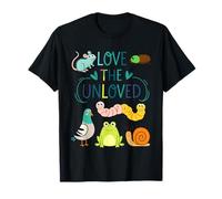 Amo a los animales lindos no amados Bondad Insecto Naturaleza Camiseta