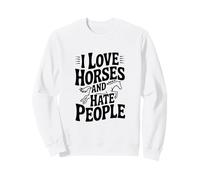 Amo a los Caballos y Odio a la Gente Sudadera