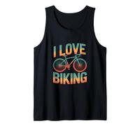 Amo a los entusiastas del Ciclismo Vida en Bicicleta Camiseta sin Mangas