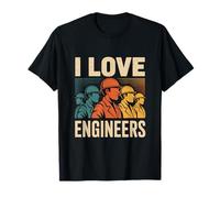 Amo a los Ingenieros apreciación innovación Camiseta