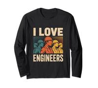 Amo a los Ingenieros apreciación innovación Manga Larga