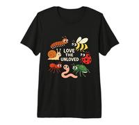 Amo a los Insectos caprichosos entusiastas de la Naturaleza no amados Camiseta Premium