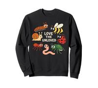 Amo a los Insectos caprichosos entusiastas de la Naturaleza no amados Sudadera