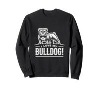 ¡AMO A MI BULLDOG! - Bully - Compañeros suaves Sudadera