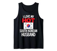 Amo a mi Caliente Marido surcoreano Divertido Corea del Sur Camiseta sin Mangas