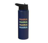 Amo a mi chica Maria clásico Maria Stainless Steel Insulated Water Bottle