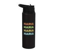 Amo a mi chica Maria clásico Maria Stainless Steel Insulated Water Bottle