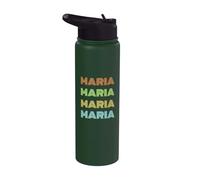 Amo a mi chica Maria clásico Maria Stainless Steel Insulated Water Bottle