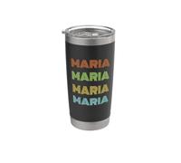 Amo a mi chica Maria clásico Maria Vaso térmico de acero inoxidable de doble pared