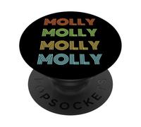 Amo a mi Chica Molly clásico Molly PopSockets PopGrip Adhesivo