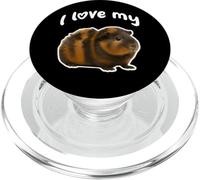 Amo a mi Conejillo de Indias Abisinio PopSockets PopGrip para MagSafe