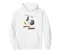 Amo a mi Conejo holandés para dueños de Conejos holandeses Sudadera con Capucha