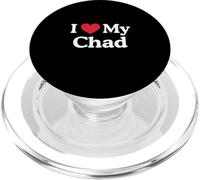 Amo a mi corazón Chad Chad Amor Chad PopSockets PopGrip para MagSafe
