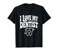 Amo a mi Dentista Humor Dental Divertido para Pacientes Camiseta gráfica económica