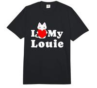 Amo a mi dueño de Gato Louie Pet Kitten Lover Comfort Colors Adult Heavyweight T-Shirt