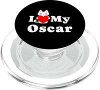 Amo a mi dueño de Gatos Oscar, Amante de los Gatitos PopSockets PopGrip para MagSafe