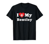 Amo a mi dueño de Perros Bentley Amante de los Perros de Mascotas Camiseta