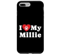 Amo a mi dueño de Perros Millie Amante de los Perros Carcasa para iPhone 7 Plus/8 Plus