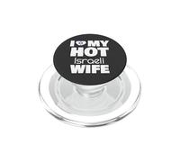 Amo a mi Esposa israelí Caliente Casada con una Chica israelí Caliente PopSockets PopGrip para MagSafe