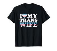Amo a mi Esposa transgénero LGBTQ Camiseta