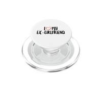 Amo a mi ex Novia Corazón Rojo Amor Pareja PopSockets PopGrip para MagSafe