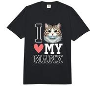 Amo a mi Gato Manx Comfort Colors Adult Heavyweight T-Shirt