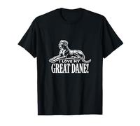 ¡AMO A MI GRAN DANE! - Gigante suave - Apolo de perros Camiseta