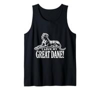 ¡AMO A MI GRAN DANE! - Gigante suave - Apolo de perros Camiseta sin Mangas