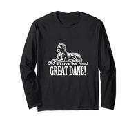 ¡AMO A MI GRAN DANE! - Gigante suave - Apolo de perros Manga Larga