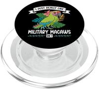 Amo a mi guacamayo soldado PopSockets PopGrip para MagSafe