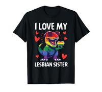 Amo a mi Hermana Lesbiana Pride Rainbow Queer Ally CSD LGBTQ Camiseta