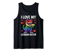 Amo a mi Hermana Lesbiana Pride Rainbow Queer Ally CSD LGBTQ Camiseta sin Mangas