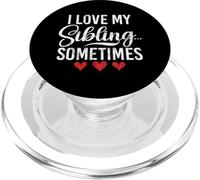 Amo a mi Hermano, a Veces es Divertido emparejar Hermanos, Hermano PopSockets PopGrip para MagSafe