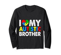 Amo a mi Hermano Autista Autismo Manga Larga