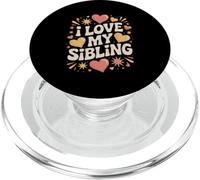 Amo a mi hermano Heartfelt Bond PopSockets PopGrip para MagSafe