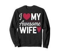 Amo a mi increíble Esposa, Esposo, Dulce Esposa, Esposo Divertido Sudadera