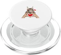 Amo a mi Maine Coon Cat Maine Coons PopSockets PopGrip para MagSafe