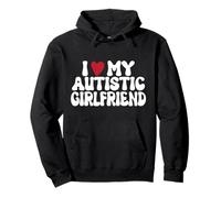 Amo a mi Novia Autista, Es Divertido mi Novia Autista Sudadera con Capucha