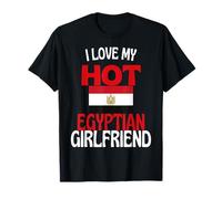 Amo a mi Novia egipcia Caliente Relación Divertida de Egipto Camiseta