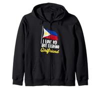 Amo a mi Novia Filipina Caliente Filipinas Filipina Sudadera con Capucha