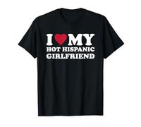 Amo a mi novia hispana caliente Camiseta
