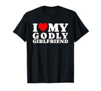 Amo a mi novia piadosa Divertido Novio cristiano Popular Camiseta