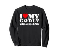Amo a mi novia piadosa Divertido Novio cristiano Popular Sudadera