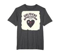 Amo a mi Novia - Sociedad de Apreciación Camiseta, Hombre Tallas Grandes, Jaspeado Oscuro, 3X Alto