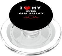 Amo a mi Novia Suiza con Clase Suiza PopSockets PopGrip para MagSafe