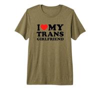 Amo a mi Novia transgénero LGBTQ Camiseta Premium